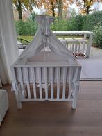 Park met bekleding, matras en hemel, Kinderen en Baby's, Babyparken, Ophalen, Zo goed als nieuw, Rechthoekig, Boxkleed