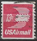 USA 1973 - Yvert 80 PA V - Brief per luchtpost - 13 c. (ST), Postzegels en Munten, Postzegels | Amerika, Verzenden, Gestempeld