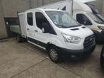 Ford Transit 2.0 Tdci Pick up 7-zitpl. bj. 2021 89000km, 4 deurs, Gebruikt, Overige carrosserie, Metaalkleur