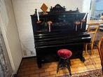 Antieke Piano, Muziek en Instrumenten, Ophalen, Gebruikt, Zwart, Piano