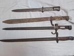 Lot se bayonette seconde guerre mondiale, Verzamelen, Militaria | Algemeen, Ophalen of Verzenden, Landmacht, Zwaard of Sabel