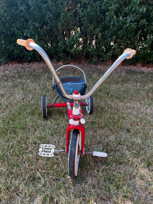 Retro vintage driewieler – blikvanger & decoratie, Fietsen en Brommers, Fietsen | Driewielers, Gebruikt, Ophalen of Verzenden