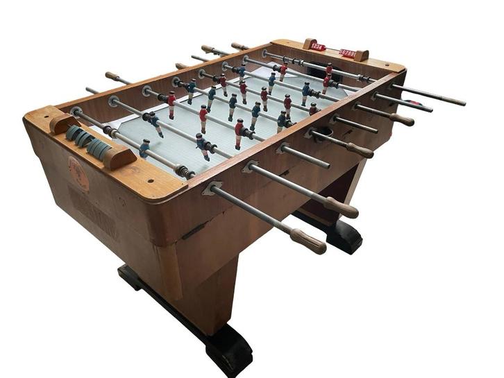 Vintage Kicker/Baby-Foot — Functioneel, Kinderen en Baby's, Speelgoed | Voetbaltafels, Gebruikt, Ophalen