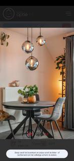 Hanglamp industrieel smoke mirror 3 bollen, Huis en Inrichting, Lampen | Hanglampen, Ophalen