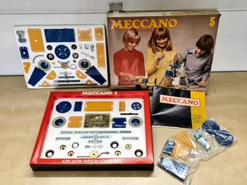 Meccano bouwset nr 5 - volledig - 1970s, Antiek en Kunst, Ophalen of Verzenden