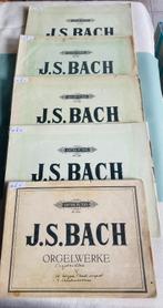 Partitions d'orgue originales avec pédaliers, Edition Peters, Utilisé, Envoi, Instrument