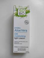 So'Bio Etic Hydra Aloe Vera Soin léger hydratant 24H, Nieuw, Gehele gezicht, Ophalen of Verzenden, Verzorging