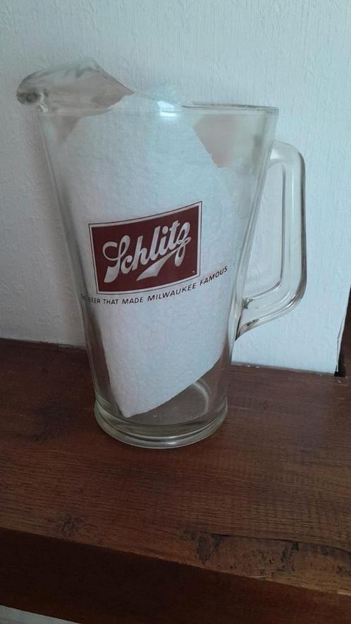 Schlitz bierkan, Verzamelen, Biermerken, Zo goed als nieuw, Ophalen