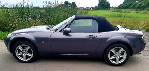 Mazda, Auto's, Mazda, Particulier, MX-5, Benzine, 2 deurs, Handgeschakeld, Zilver of Grijs, Zwart, Ophalen