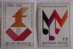 PZ57 – België1971 postzegels 1599/1600**   Flanders-Wallonie, Postzegels en Munten, Ophalen of Verzenden, Postfris, Postfris