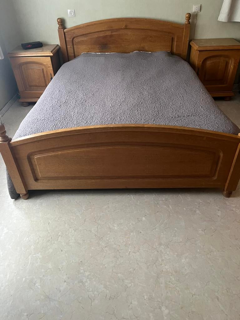 Chambre en chêne complète, Maison & Meubles, Chambre à coucher | Chambres à coucher complètes, Utilisé, Enlèvement