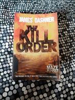 Boek james dashner the kill order the maze runner, James dashner, Ophalen of Verzenden, Zo goed als nieuw
