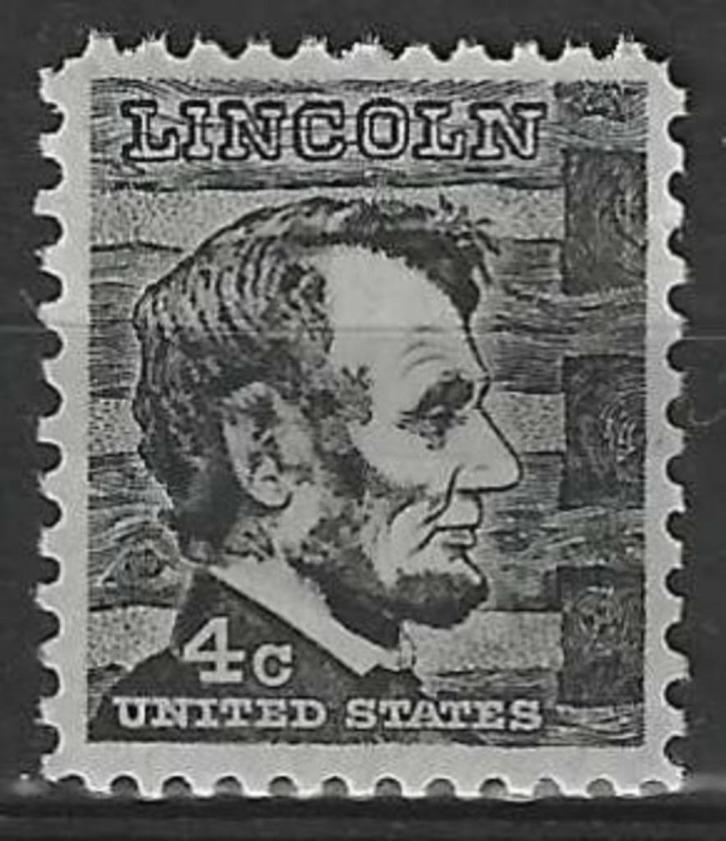 USA 1965/1966 - Yvert 795 - Abraham Lincoln (PF), Postzegels en Munten, Postzegels | Amerika, Postfris, Verzenden