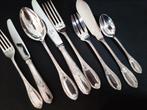 Verzilverd bestek compleet voor 12 pers, Antiek en Kunst, Ophalen of Verzenden