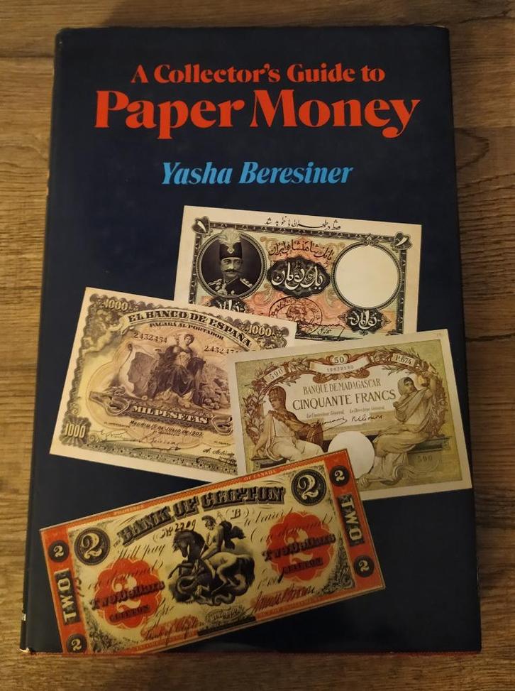 (1977) A collector's guide to paper money, Postzegels en Munten, Munten en Bankbiljetten | Toebehoren, Boek of Naslagwerk, Ophalen of Verzenden