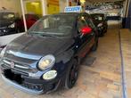 Fiat 500 1.2i Carplay sportkit met panoramadak, Auto's, Fiat, Voorwielaandrijving, 4 cilinders, Zwart, Handgeschakeld