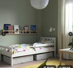 Kinderbed Kritter Ikea + lattenbodem + matras en beschermer, Ophalen, Gebruikt, Matras
