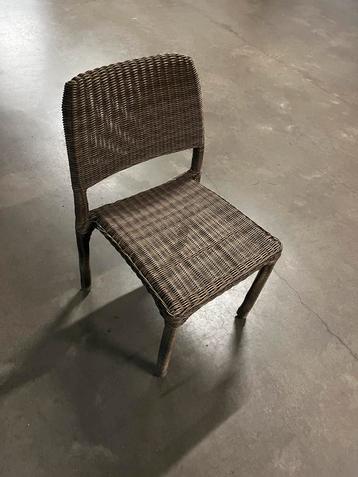 Tuinstoel rotan stapelbaar (15 stuks beschikbaar) beschikbaar voor biedingen
