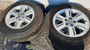winterbanden met velg voor vw amarok 245/65r17 xl Nokian  beschikbaar voor biedingen