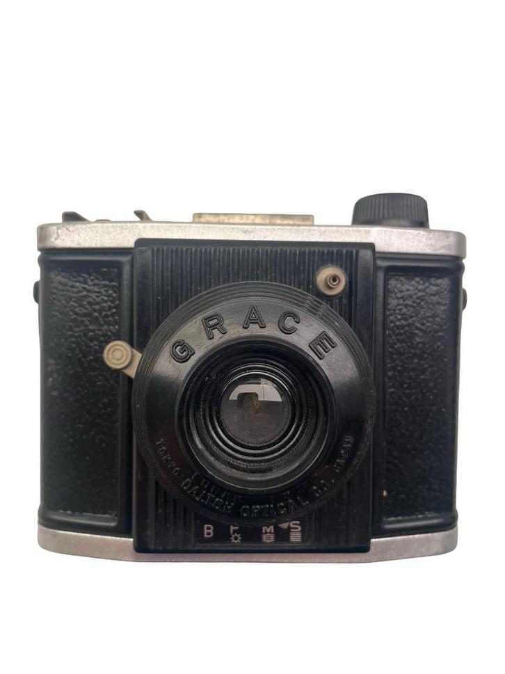 Grace Camera — Daitoh Optical Lunar 74 mm Japan 1960, Verzamelen, Foto-apparatuur en Filmapparatuur, Fototoestel, 1940 tot 1960