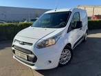 Ford Transit Connect T200 1.0 EcoBoost Ambiente, Auto's, Voorwielaandrijving, Zwart, Wit, Bedrijf