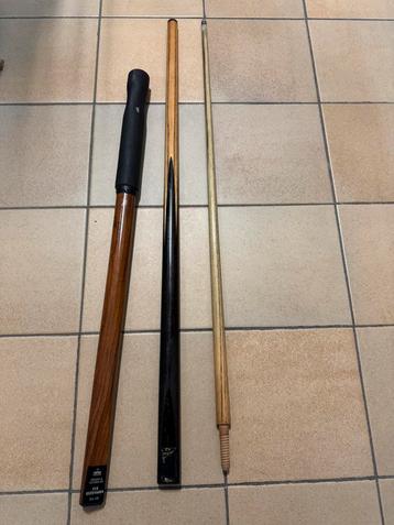 3 delige snooker keu, Sport en Fitness, Biljarten en Poolen, Ophalen of Verzenden