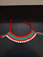 Leuk Kerst collier hond kat konijn gehaakt, Ophalen of Verzenden, Nieuw