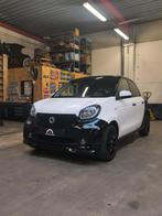 Smart Forfour  black and white edition, Auto's, Smart, Automaat, Zwart, Bedrijf, 5 deurs