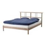 Bedframe 140cm, Huis en Inrichting, Slaapkamer | Bedden, 140 cm, Zo goed als nieuw, Hout, Ophalen