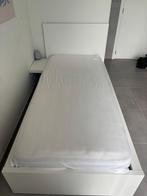 Malm bedframe 90x200cm incl. lattenbodem en matras, Huis en Inrichting, Slaapkamer | Bedden, Ophalen, Gebruikt, 90 cm, Eenpersoons