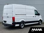 Volkswagen Crafter 35 2.0 3.180 L3H3 RWD 180pk Airco Camera, Auto's, Bestelwagens en Lichte vracht, Gebruikt, Zwart, 4 cilinders