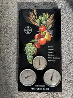 Emaille barometer Bayer, Verzamelen, Ophalen, Gebruikt