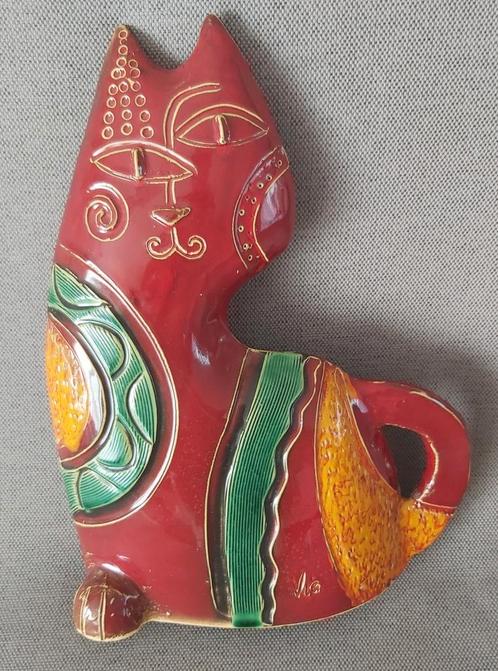 Le chat 30 cm, Antiek en Kunst, Antiek | Keramiek en Aardewerk, Ophalen of Verzenden