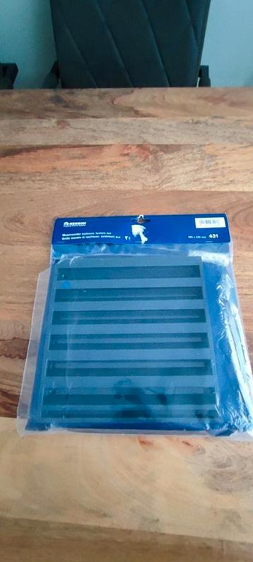 Grille murale en saillie Renson 225×225 mm anthracite ral 70, Enlèvement, Neuf
