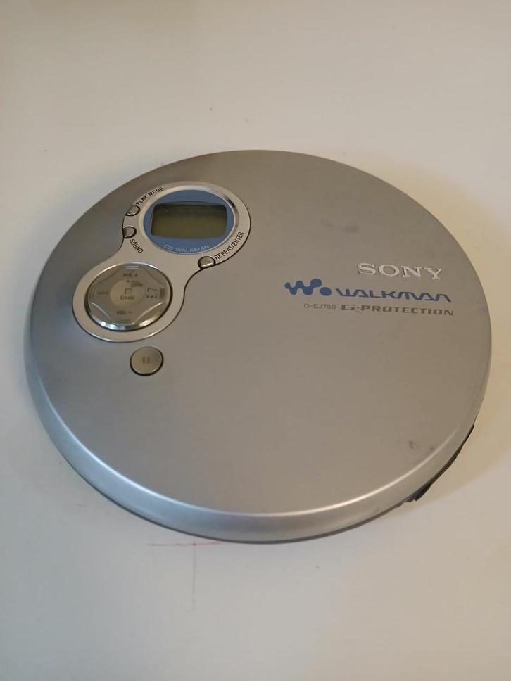 Sony CD Walkman D-EJ750 – Vintage draagbare CD-speler, Audio, Tv en Foto, Walkmans, Discmans en Minidiscspelers, Discman, Ophalen
