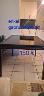 Uitklapbare keukentafel, verschillende binnen/buiten planten, Huis en Inrichting, Ophalen, Gebruikt, 100 tot 150 cm, 50 tot 100 cm