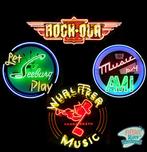 Div. Jukebox NEONS Ami, Rockola, Wurlitzer, Seeburg, etc., Ophalen of Verzenden, Nieuw, Lichtbak of (neon) lamp