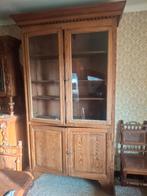 Bibliothèque ou meuble de rangement  bois de pin en bon état, Avec porte(s), 150 à 200 cm, Enlèvement, Utilisé