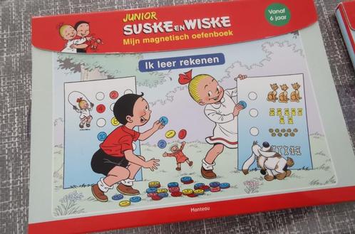Suske en wiske junior: mijn magnetisch oefenboek, Boeken, Kinderboeken | Kleuters, Zo goed als nieuw, 5 of 6 jaar, Jongen of Meisje