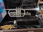Getzen 300 trompet bugel, Musique & Instruments, Instruments à vent | Trompettes, Avec valise, Enlèvement, Utilisé