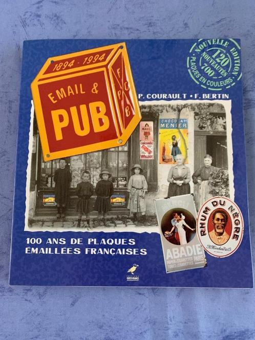 EMAIL & PUB geëmailleerd bordenboek, Verzamelen, Merken en Reclamevoorwerpen, Zo goed als nieuw, Overige typen, Ophalen of Verzenden
