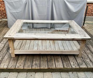Teaken salontafel  beschikbaar voor biedingen