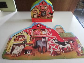 puzzel barnyard boerderij dieren beschikbaar voor biedingen
