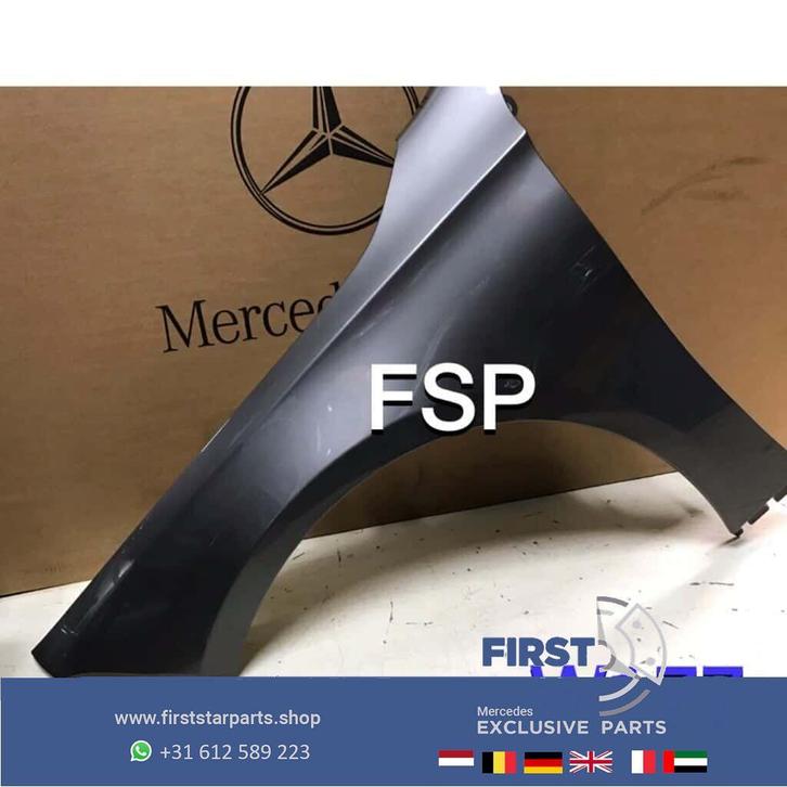 W177 Zijscherm Mercedes A Klasse Voorscherm links 2019 grijs, Autos : Pièces & Accessoires, Carrosserie & Tôlerie, Garde-boue