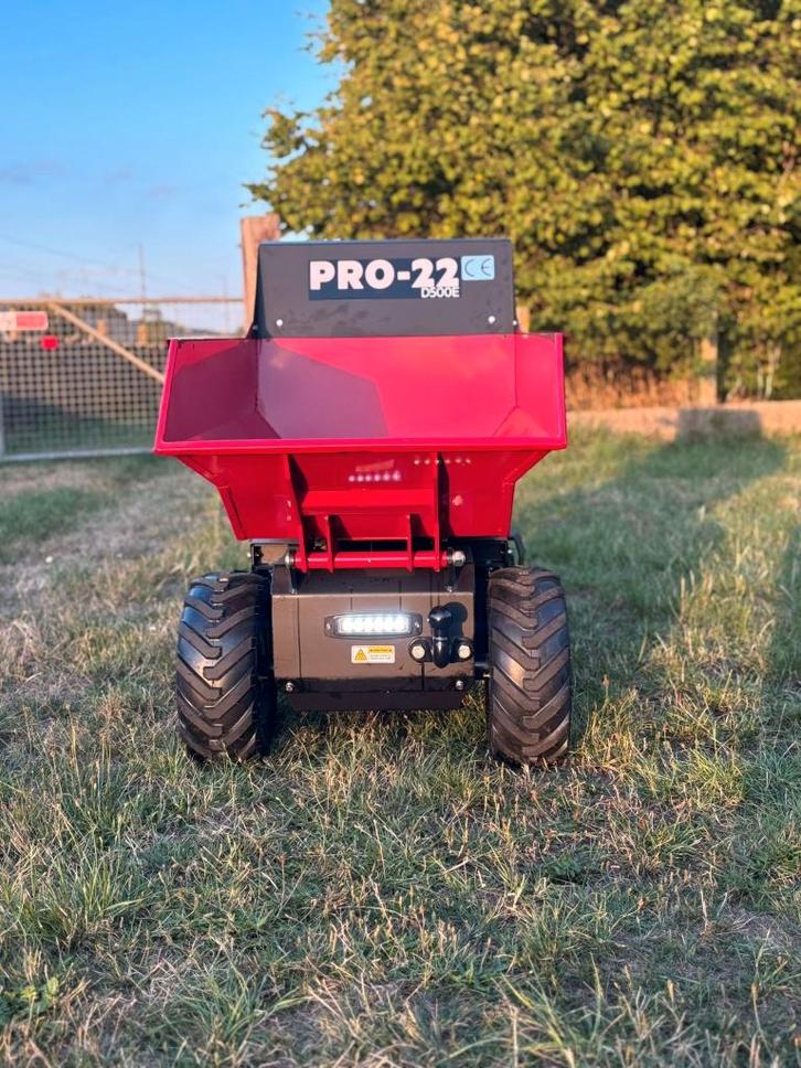 hakselaar en dumper, Tuin en Terras, Hakselaars, Gebruikt, Ophalen of Verzenden