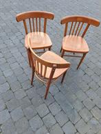 3 chaises vintage style Thonet., Drie, Gebruikt, Ophalen of Verzenden