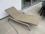 Design ligbed Fermob Alizé ligbed Nutmeg, Tuin en Terras, Ligbedden, Ophalen, Gebruikt, Aluminium, Verstelbaar
