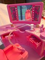 barbiekapsalon met alle bijhorende attributen, Kinderen en Baby's, Speelgoed | Overig, Ophalen of Verzenden, Zo goed als nieuw