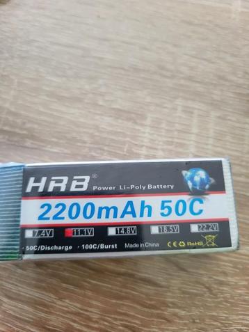 Te koop: HRB Lipo Batterij 11,1v 2200 Mah beschikbaar voor biedingen