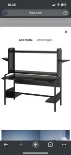 Ikea bureau wit en/of zwart, Huis en Inrichting, Bureaus, Ophalen, Bureau